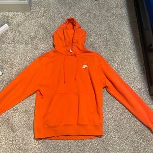Orange nike hoodie men’s medium